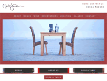 Tablet Screenshot of markjordanatthebeach.com